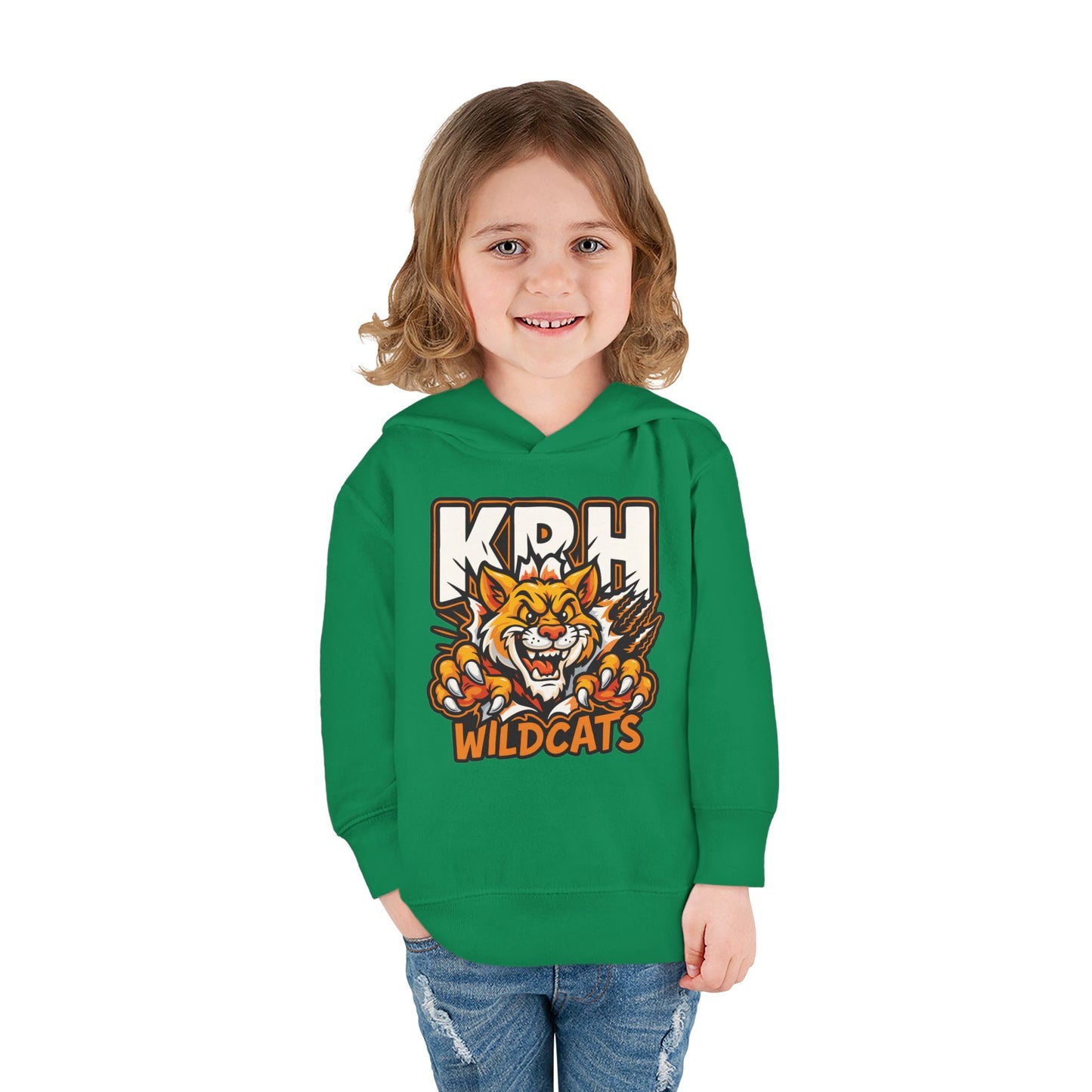 KRH Wildcats Toddler Hoodie - Green
