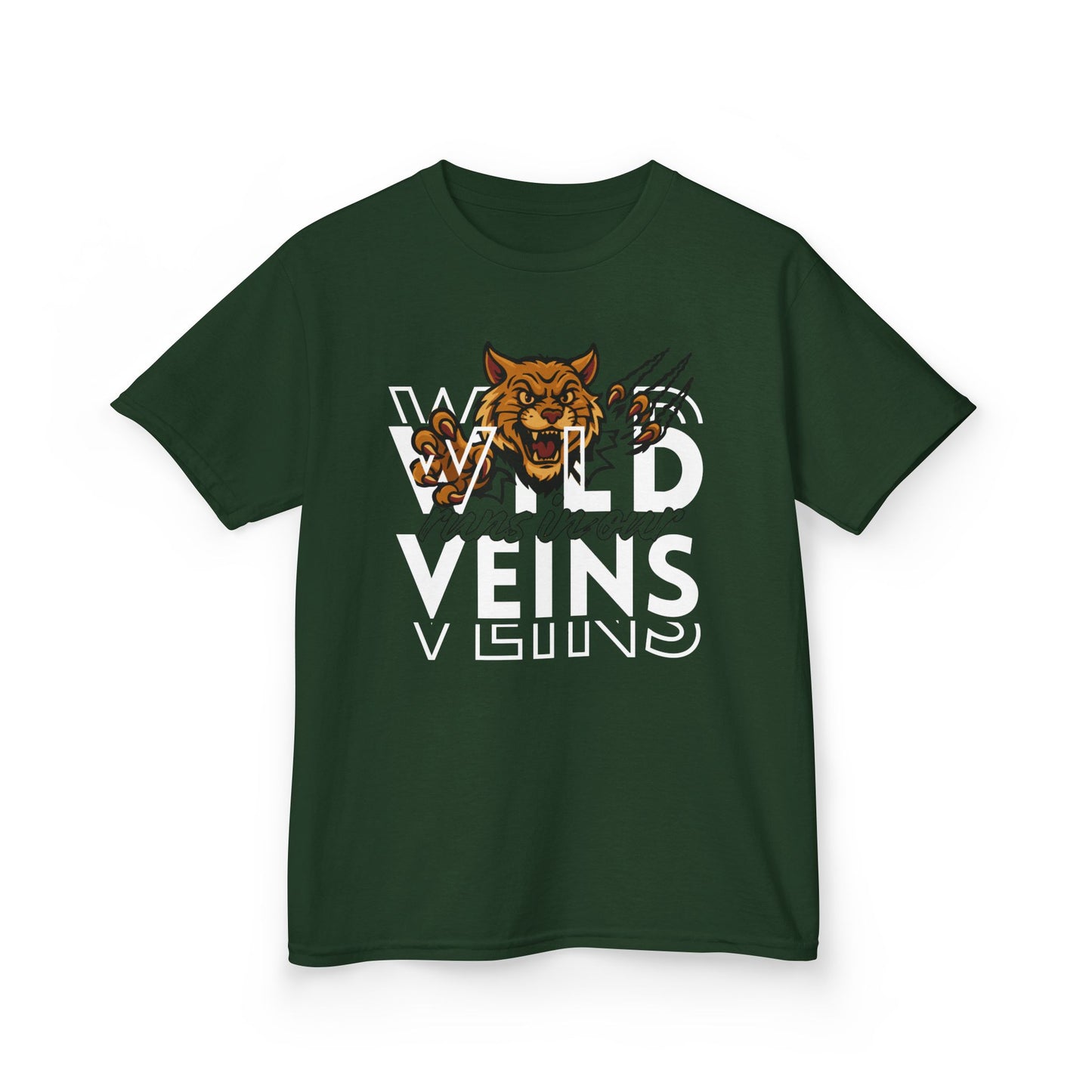KRH Wild Runs in our Veins (Front Only) - Forest Green
