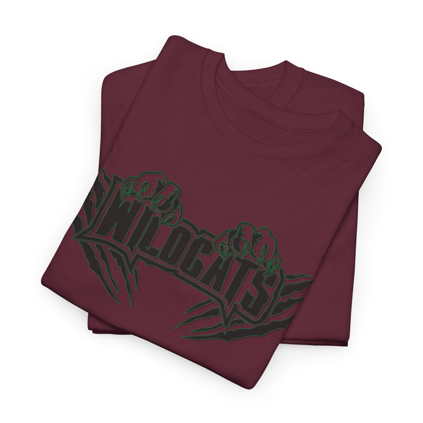 Wildcats Claws Unisex Tee - Maroon
