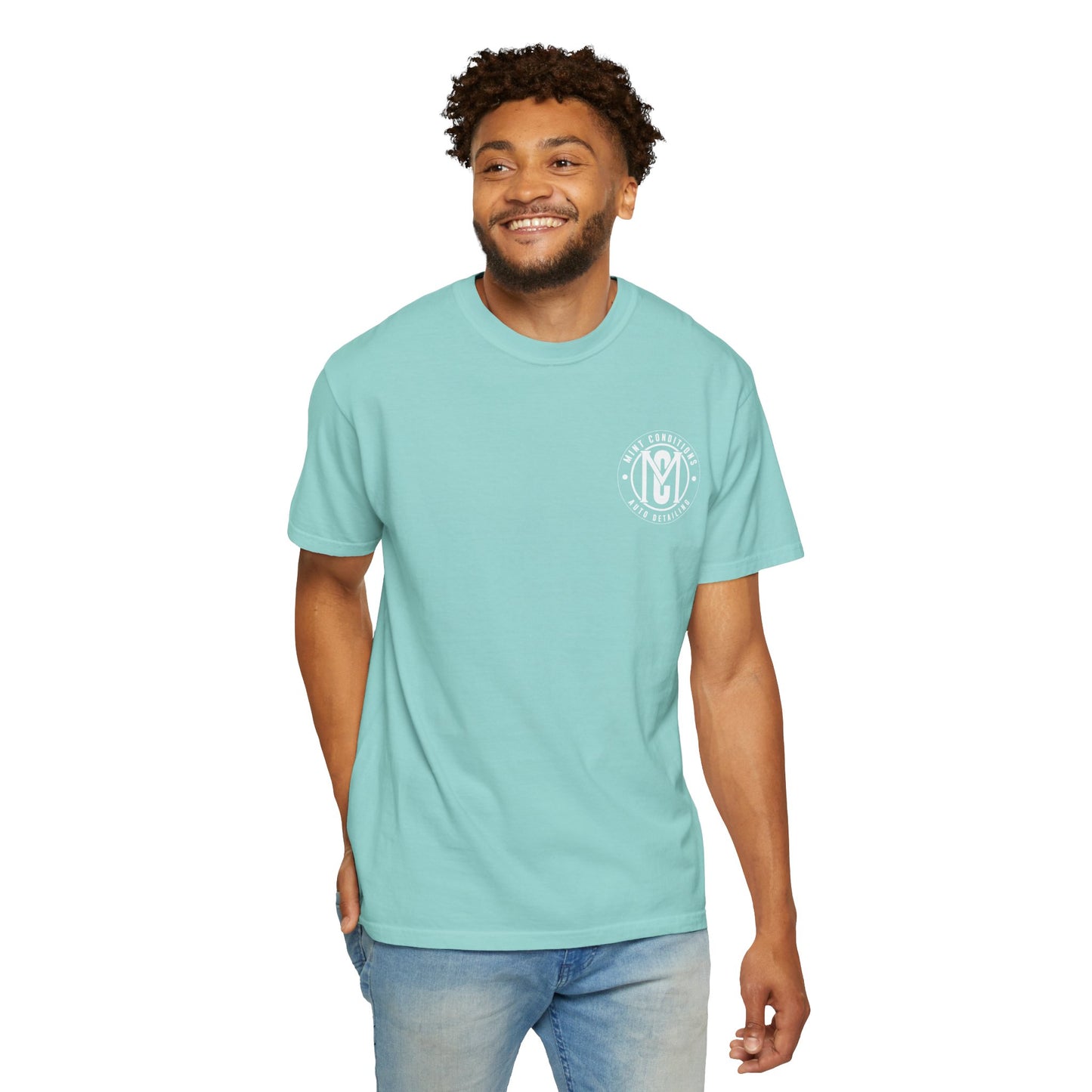 Mint Conditions Auto Detailing Tee - Mint