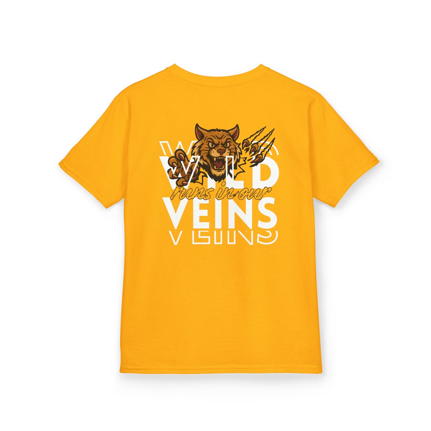 KRH Wild Runs In Our Veins Youth T Shirt - Gold