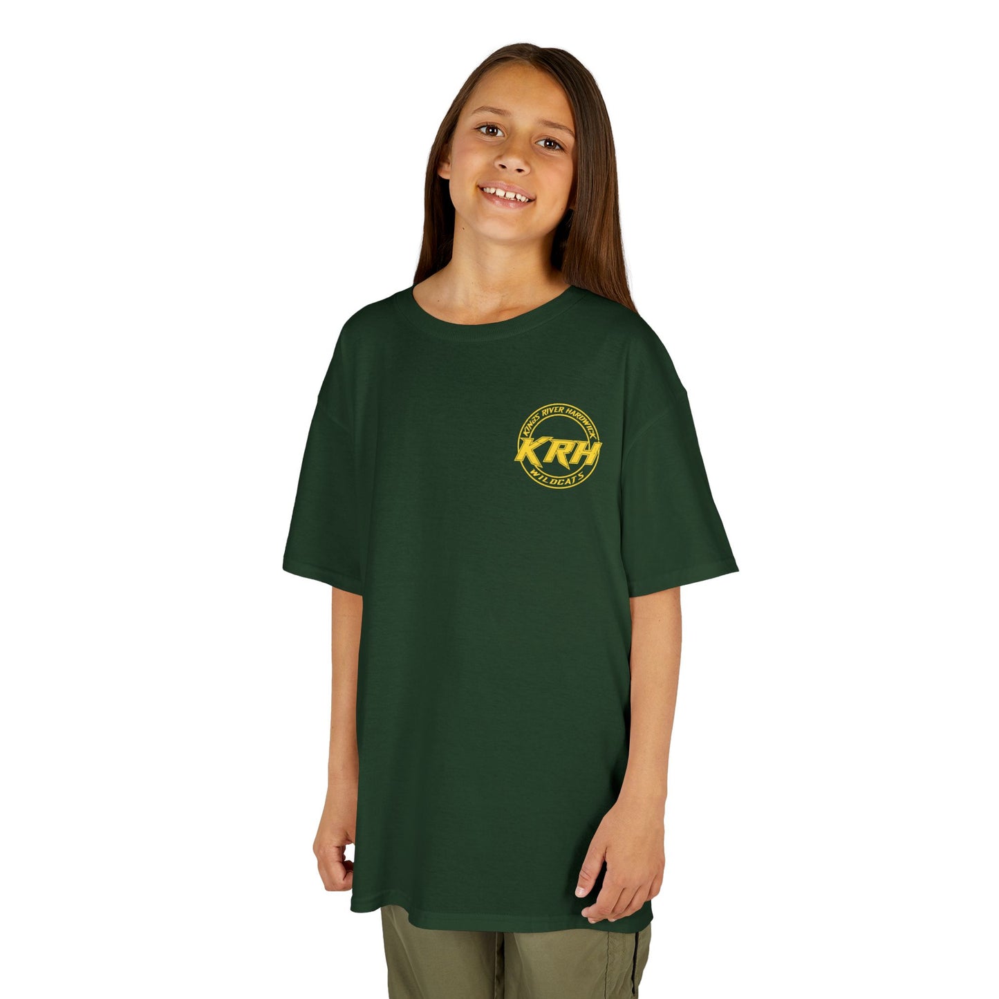 KRH Wildcats Youth Tee - Forest Green