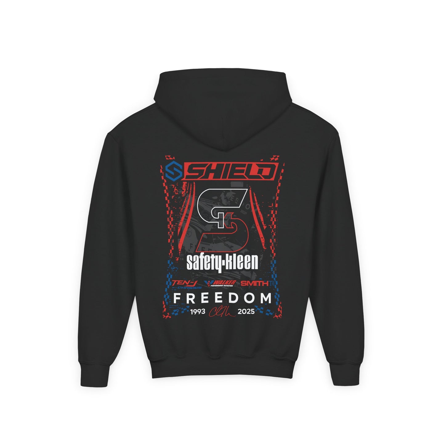 Torgerson Racing - Youth Hoodie - Black