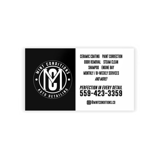 Business Cards – Mint Conditions