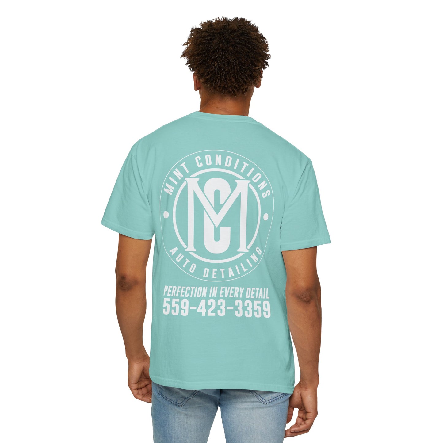 Mint Conditions Auto Detailing Tee - Mint