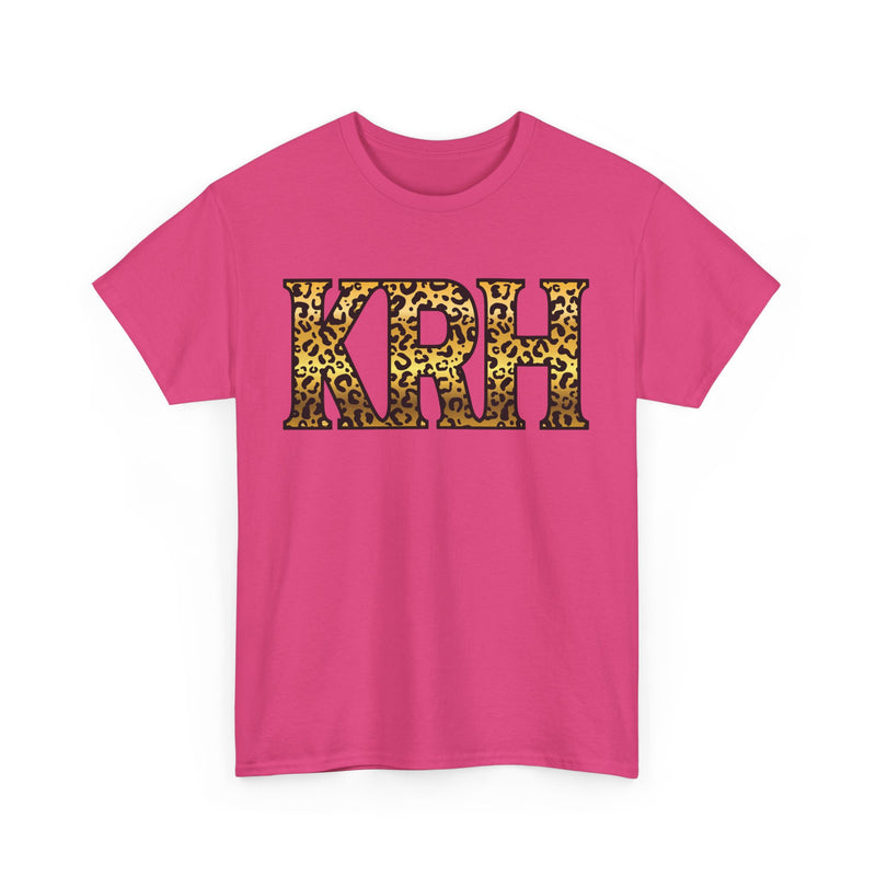 ADULT Leopard Print KRH Unisex Heavy Cotton Tee