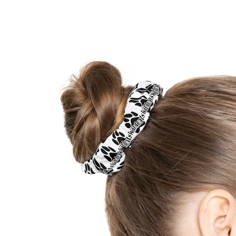 Trendy Black & White Scrunchie - Stylish Hair Accessory for Everyday Use