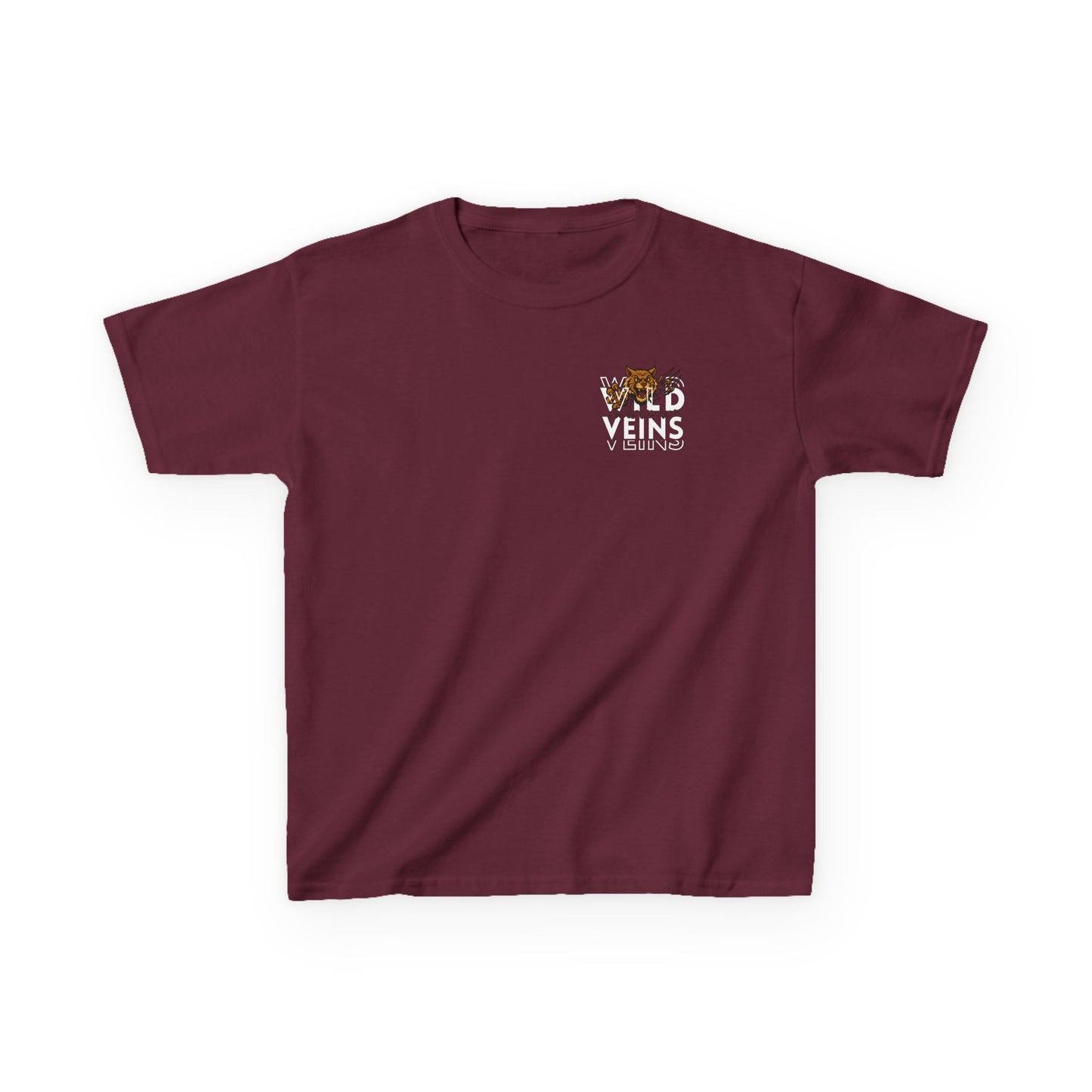 KRH Wild Runs In Our Veins Youth T Shirt - Maroon