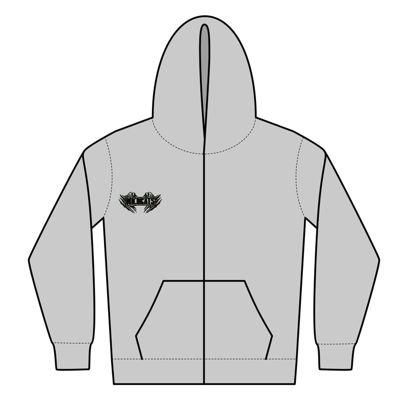 Youth Zipped Hoodie with Stylish Design - Comfortable and Trendy Apparel