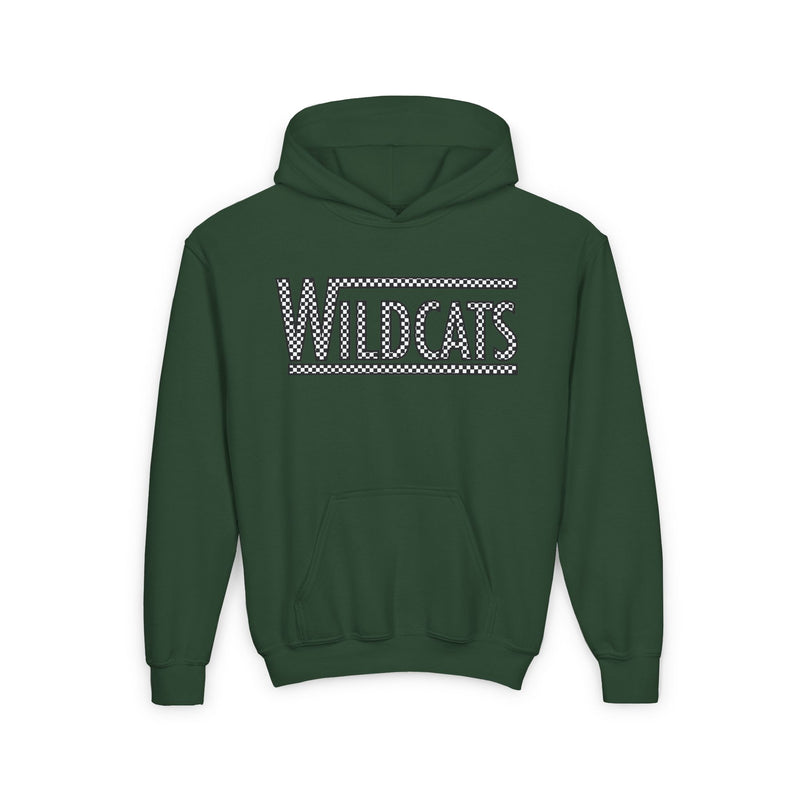 Youth Wildcats Graphic Hoodie - Comfortable, Stylish, Perfect for School Events