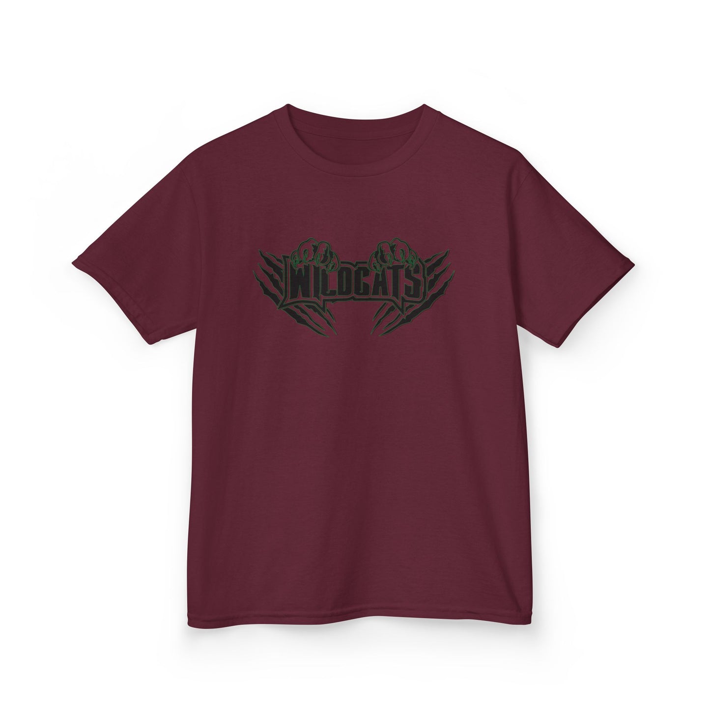 Wildcats Claws Youth Tee - Maroon