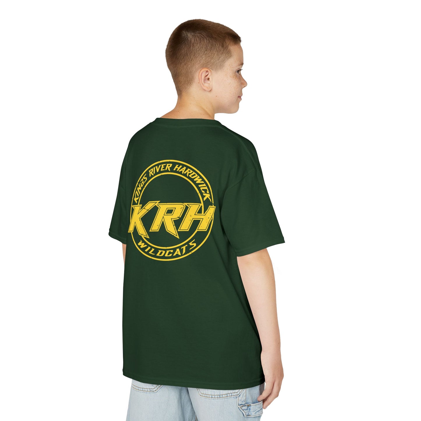 KRH Wildcats Youth Tee - Forest Green