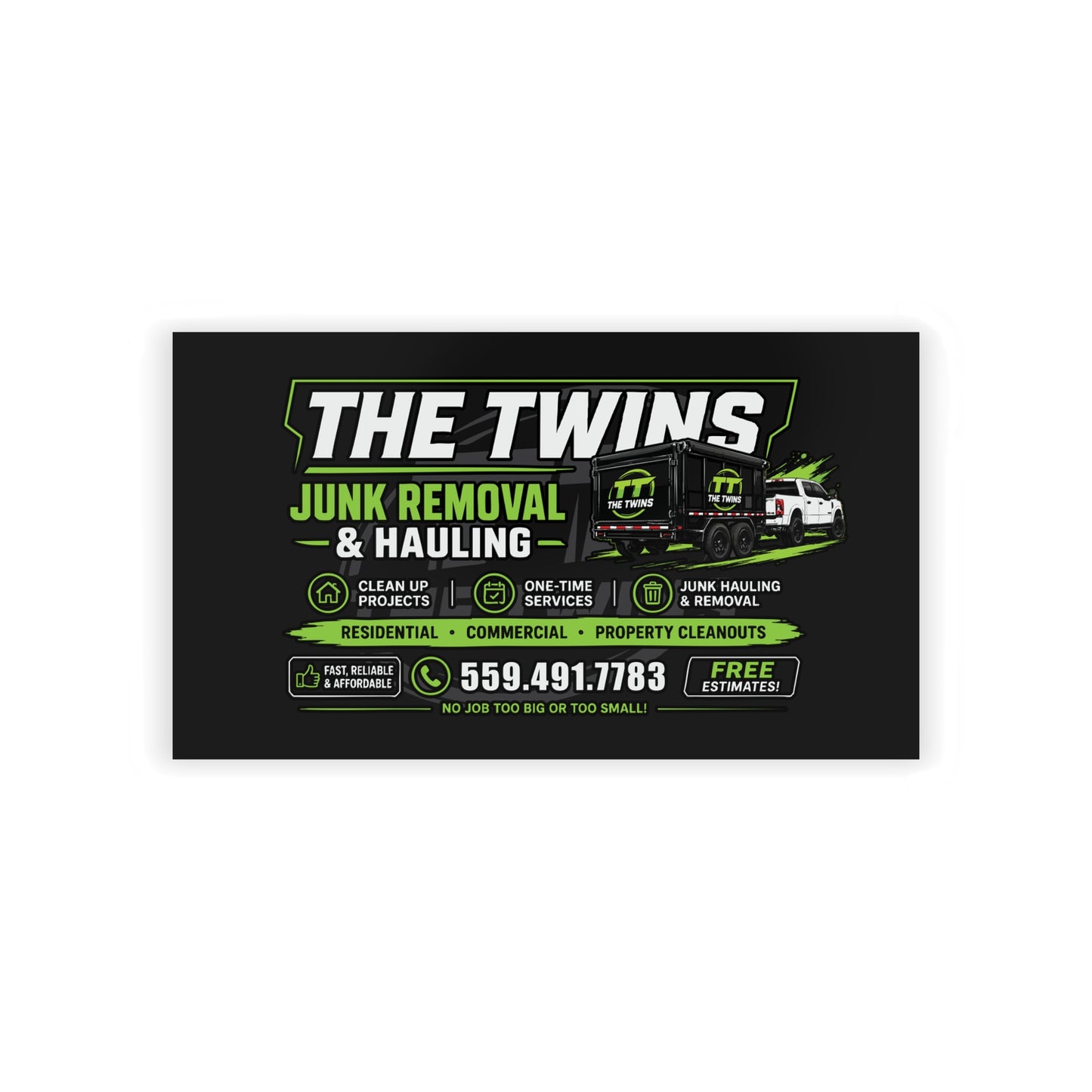 The Twins - Business Cards (100)