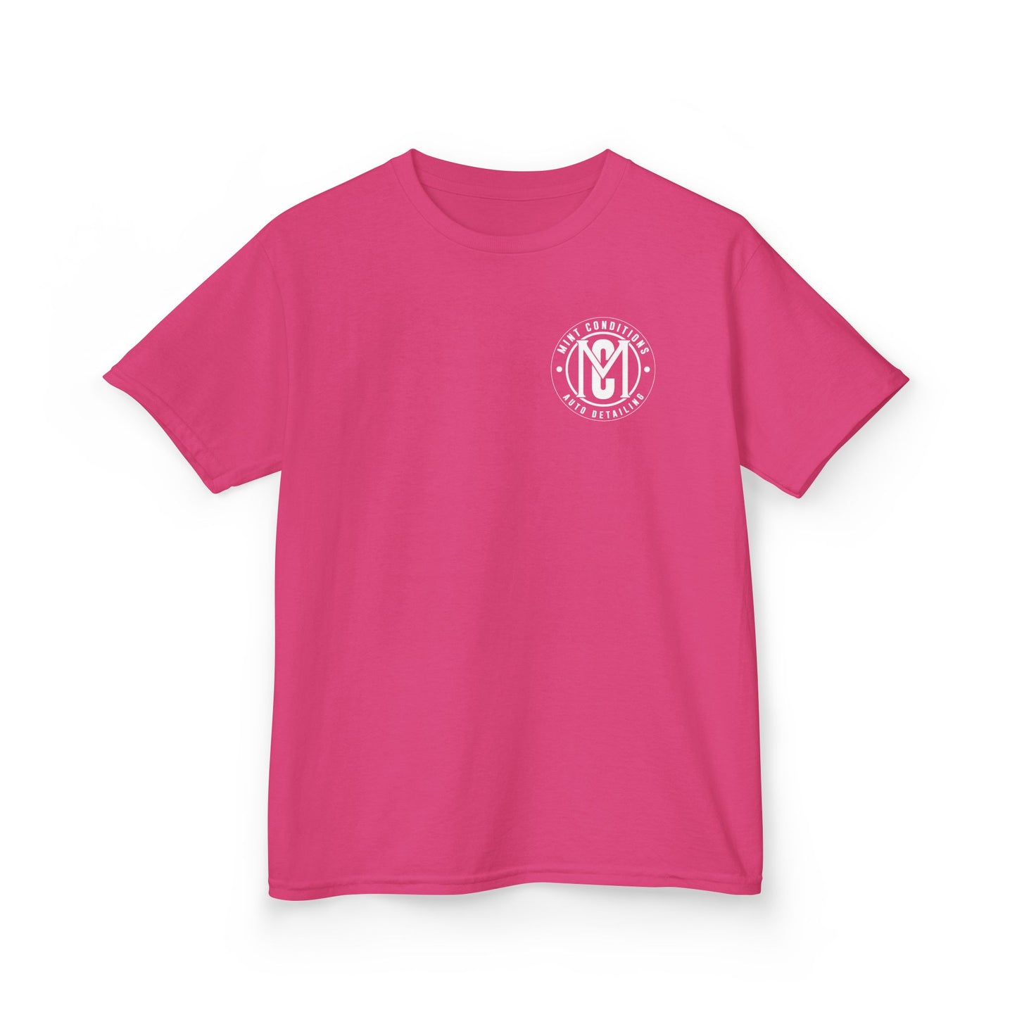 Mint Conditions Auto Detailing Youth Tee - Pink