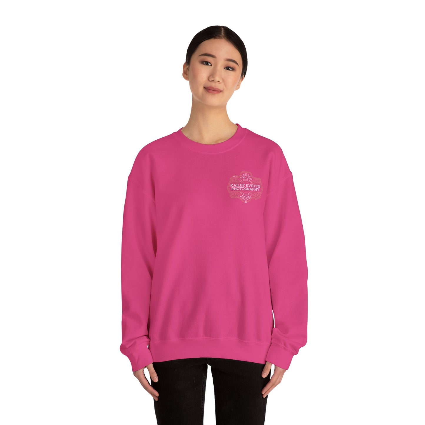 KE PHOTOGRAPHY - PINK CREWNECK