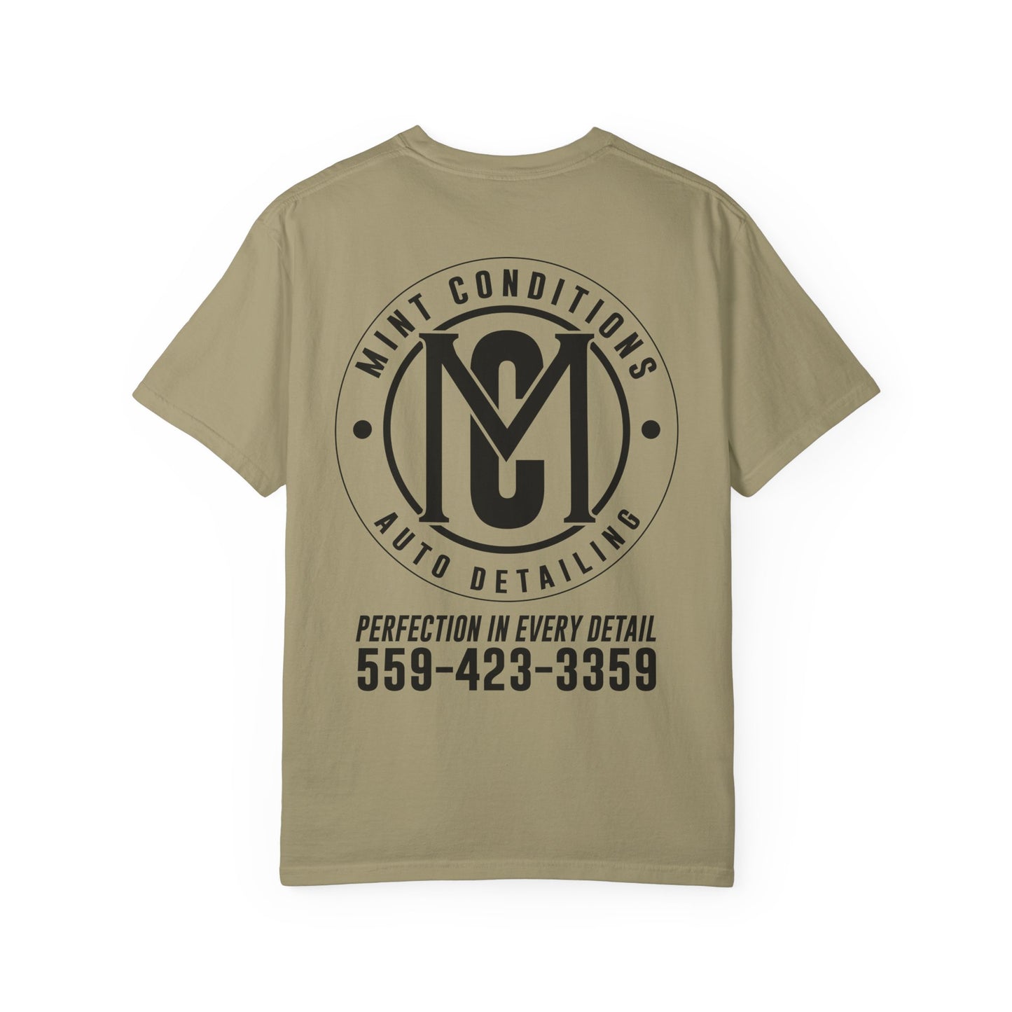 Mint Conditions Auto Detailing Tee - Khaki