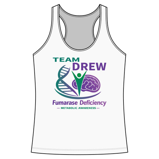 Team Drew Fumarase Deficiency - Women's Racerback Tank
