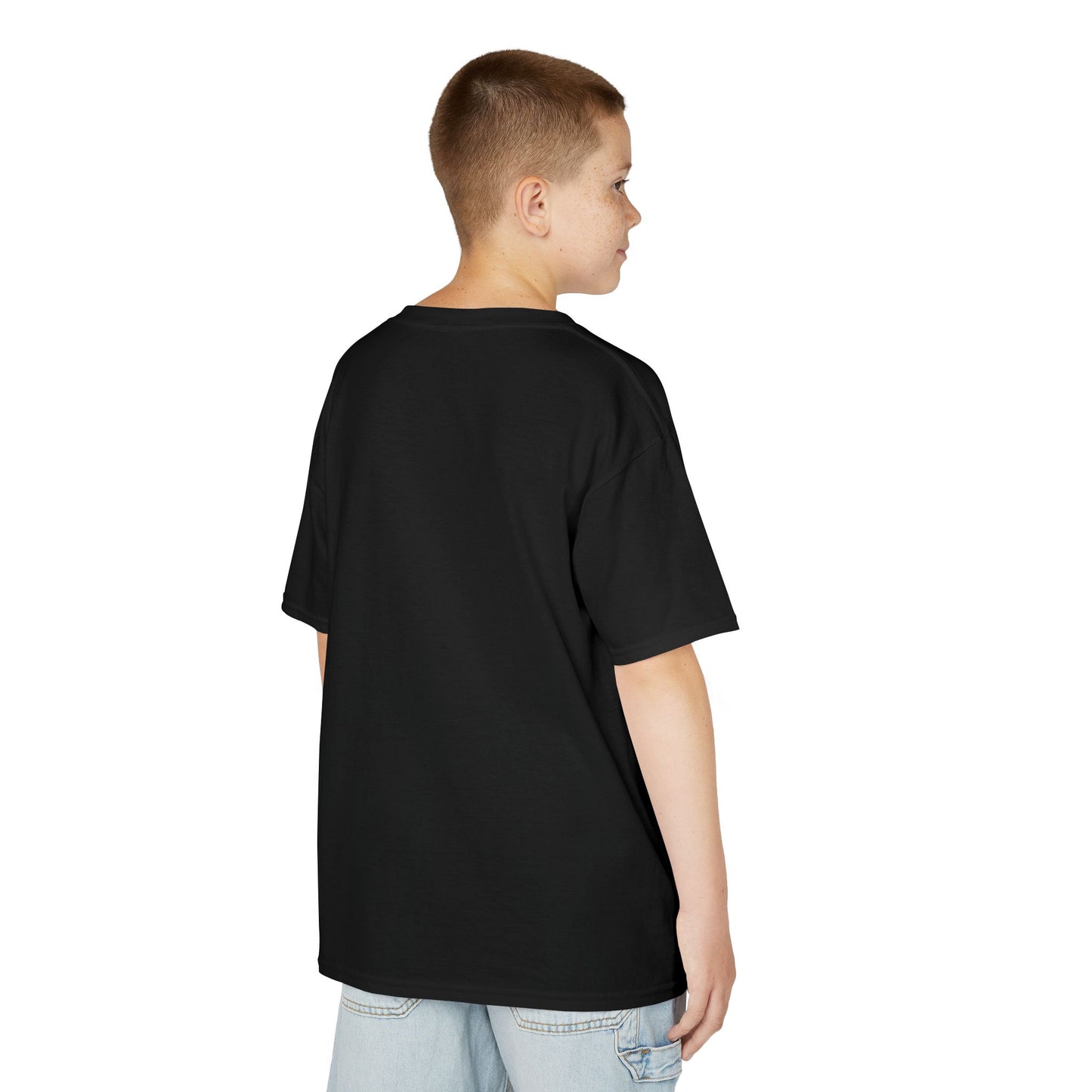 King's Christian Baseball Black Tee - Youth