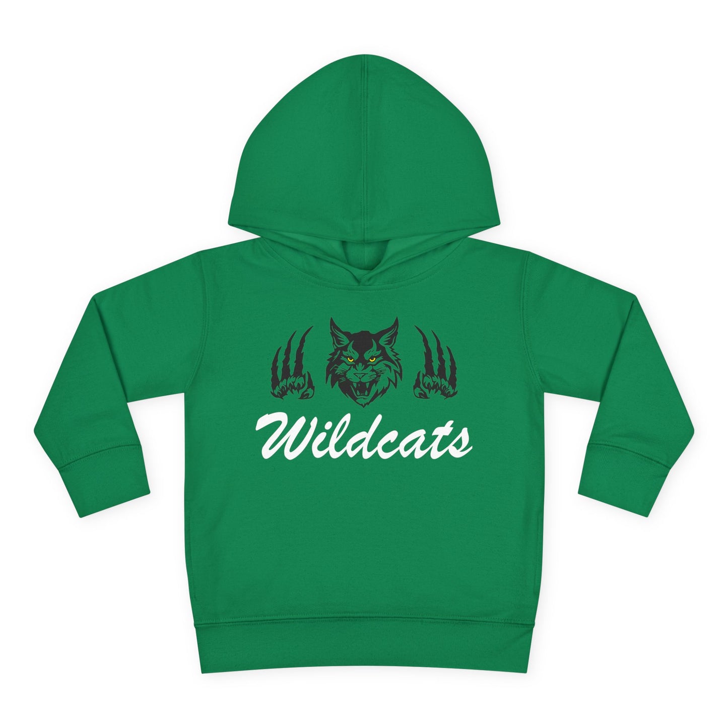 Wildcats Strike Toddler Hoodie - Kelly Green