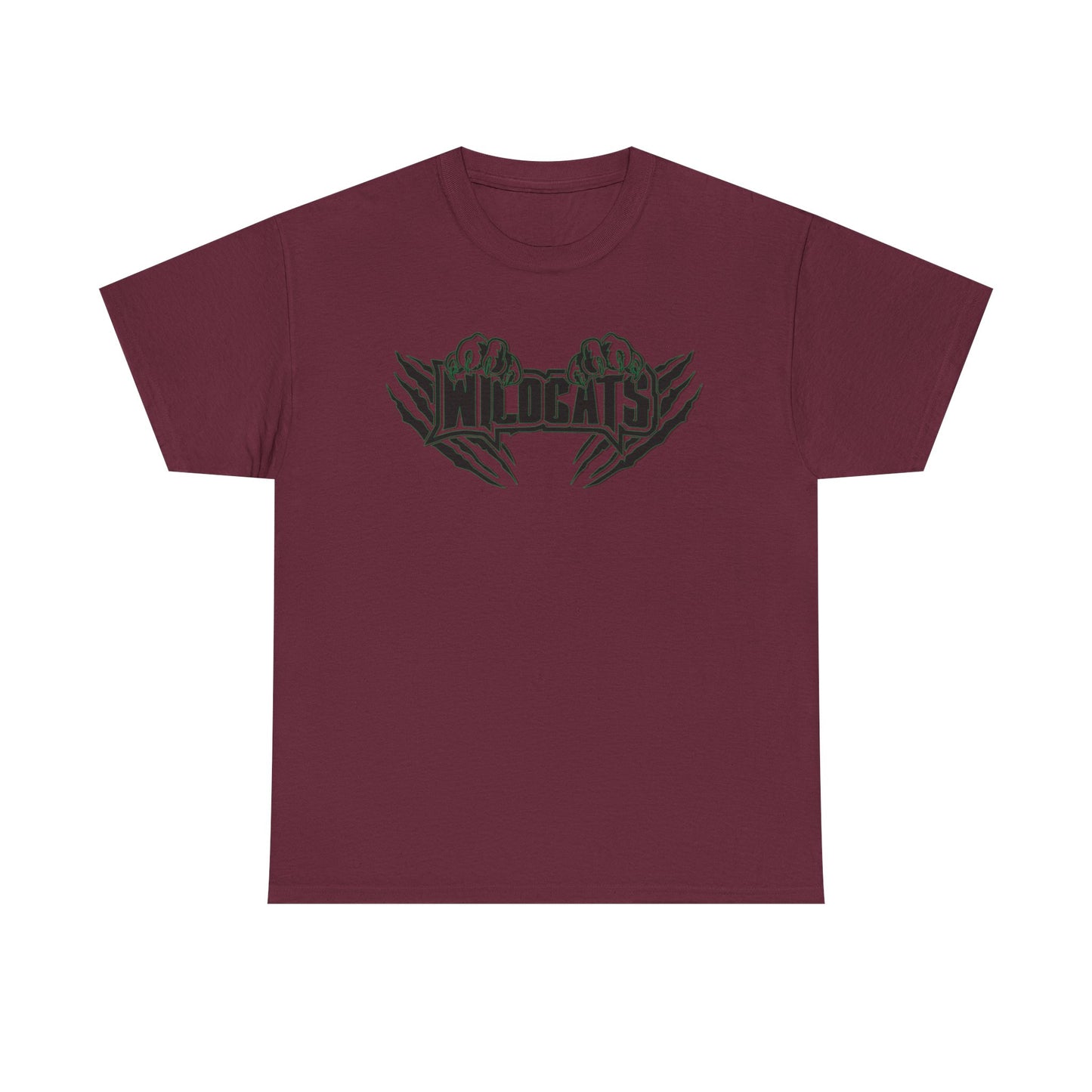 Wildcats Claws Unisex Tee - Maroon