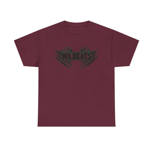 Wildcats Claws Unisex Tee - Maroon