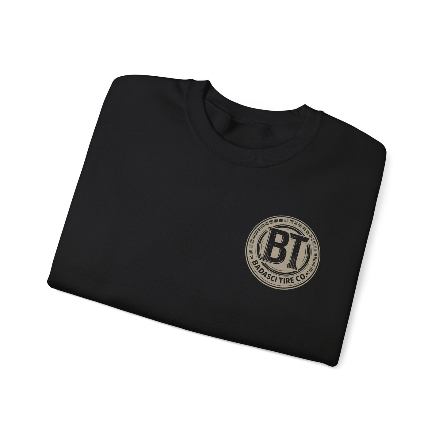 BT Badass-ee - Black Crewneck Sweatshirt