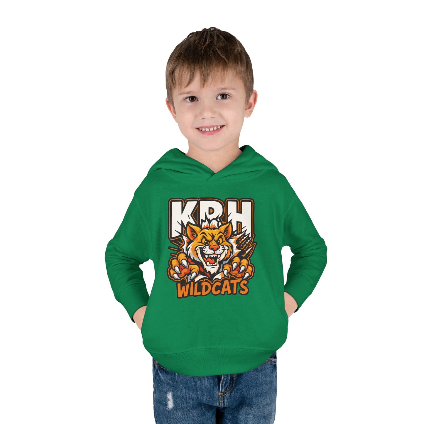 KRH Wildcats Toddler Hoodie - Green