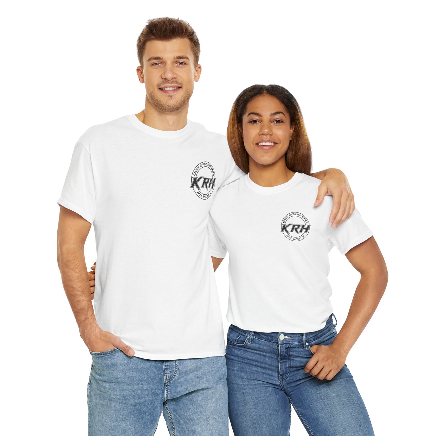 KRH Wildcats Unisex Tee - White