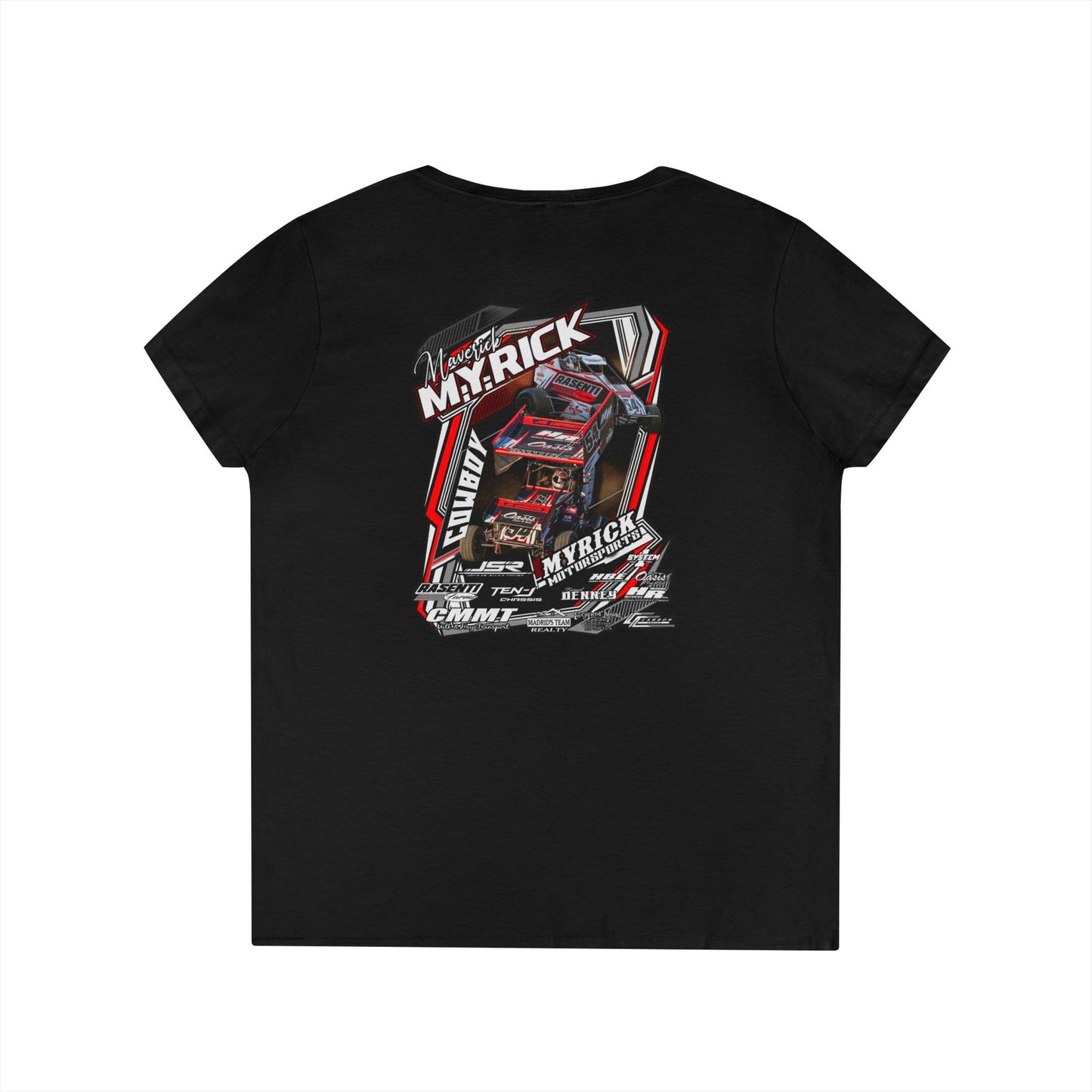 Maverick Myrick #54 - Ladies' V-Neck