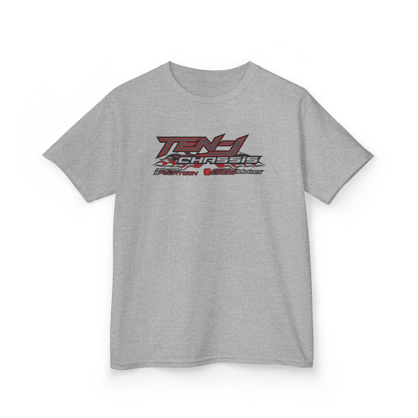 Ten-J Chassis I Factory Fourteen Youth T-Shirt - Grey