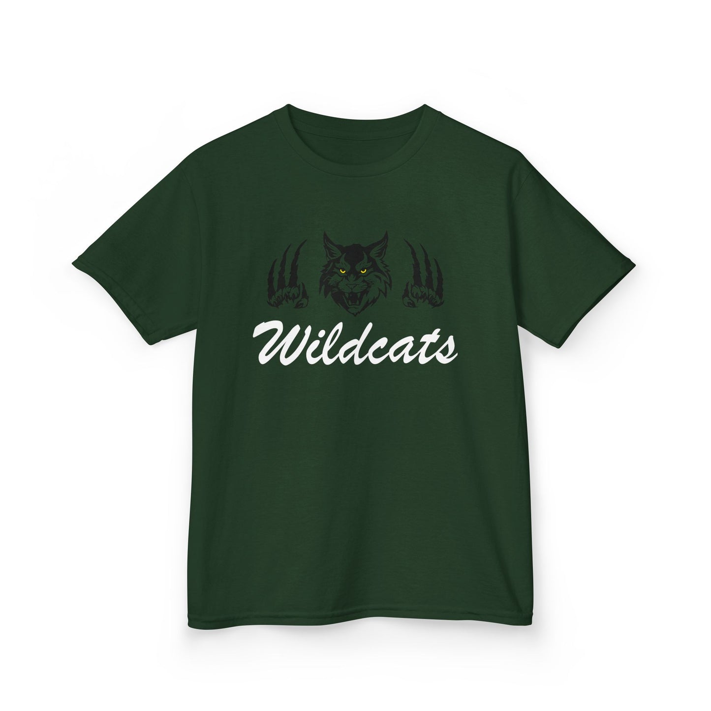Wildcats Youth Tee - Forest Green