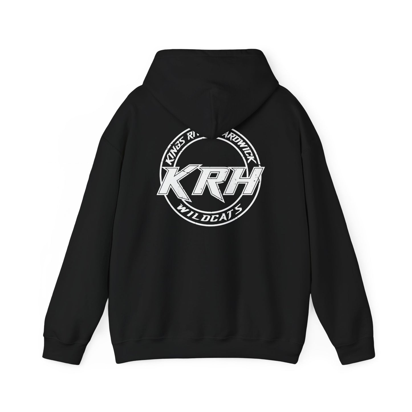 KRH Wildcat Unisex Hoodie - Black (Front & Back Logo)