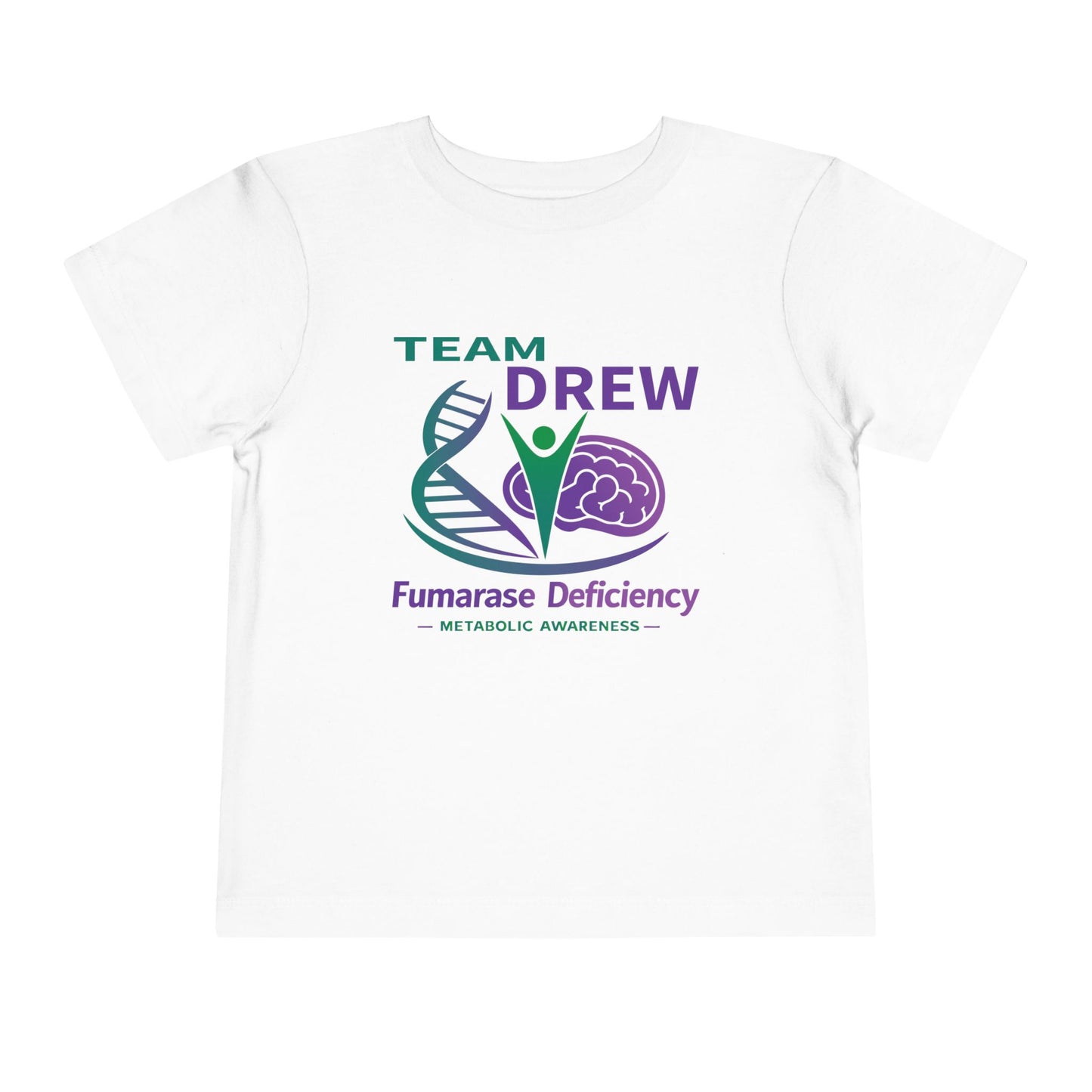 Team Drew Fumarase Deficiency - Toddler Short Sleeve
