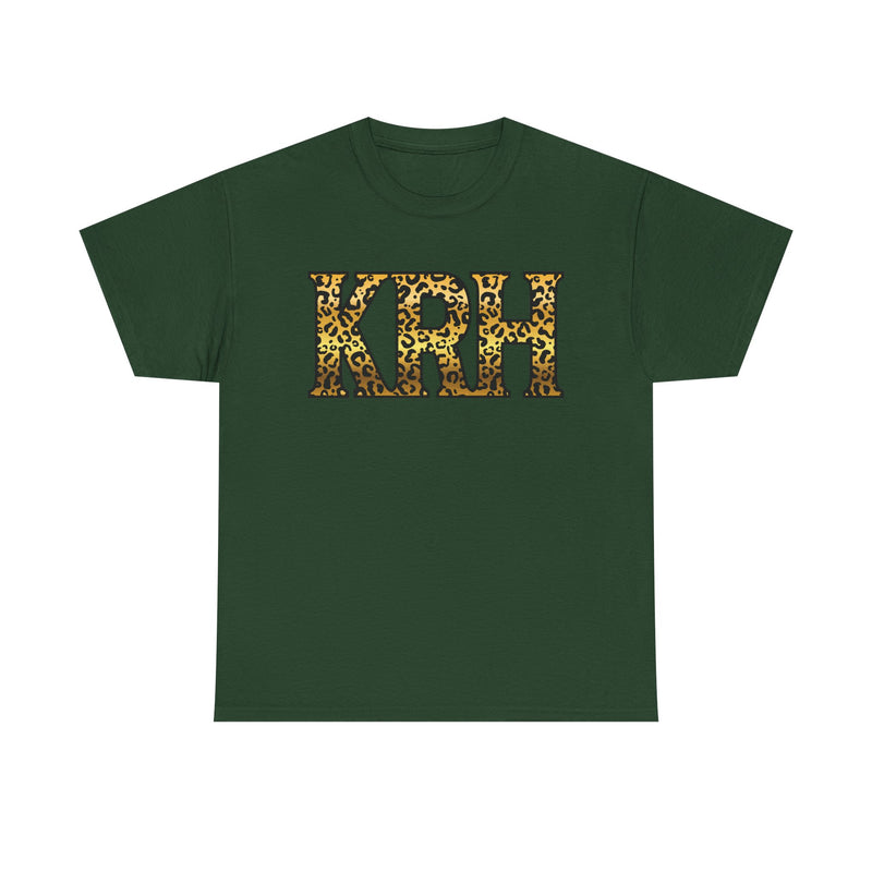 ADULT Leopard Print KRH Unisex Heavy Cotton Tee