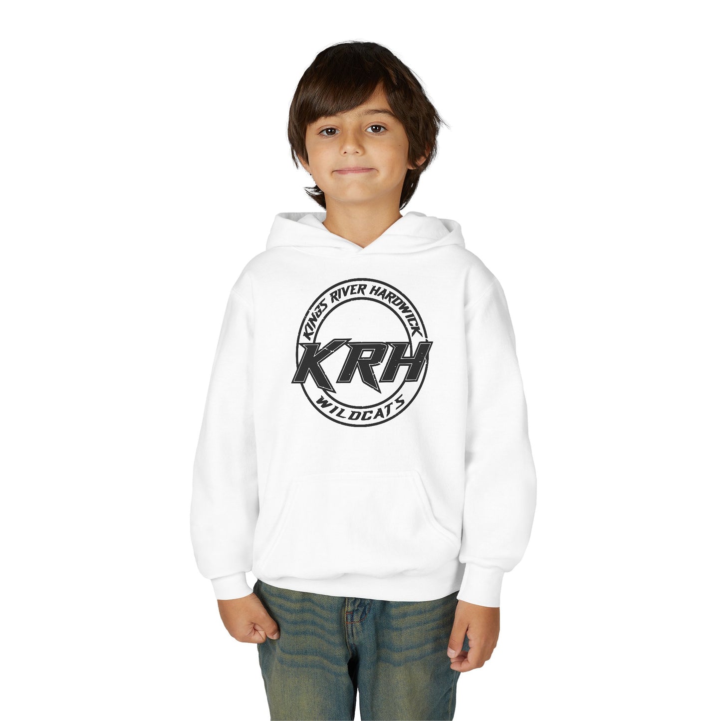 KRH Wildcats Youth Sweatshirt - White