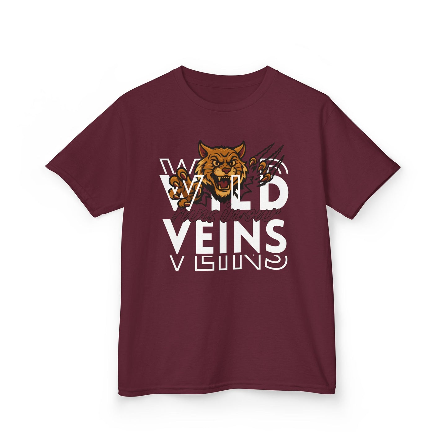 KRH Wild Runs in our Veins (Front Only) - Maroon
