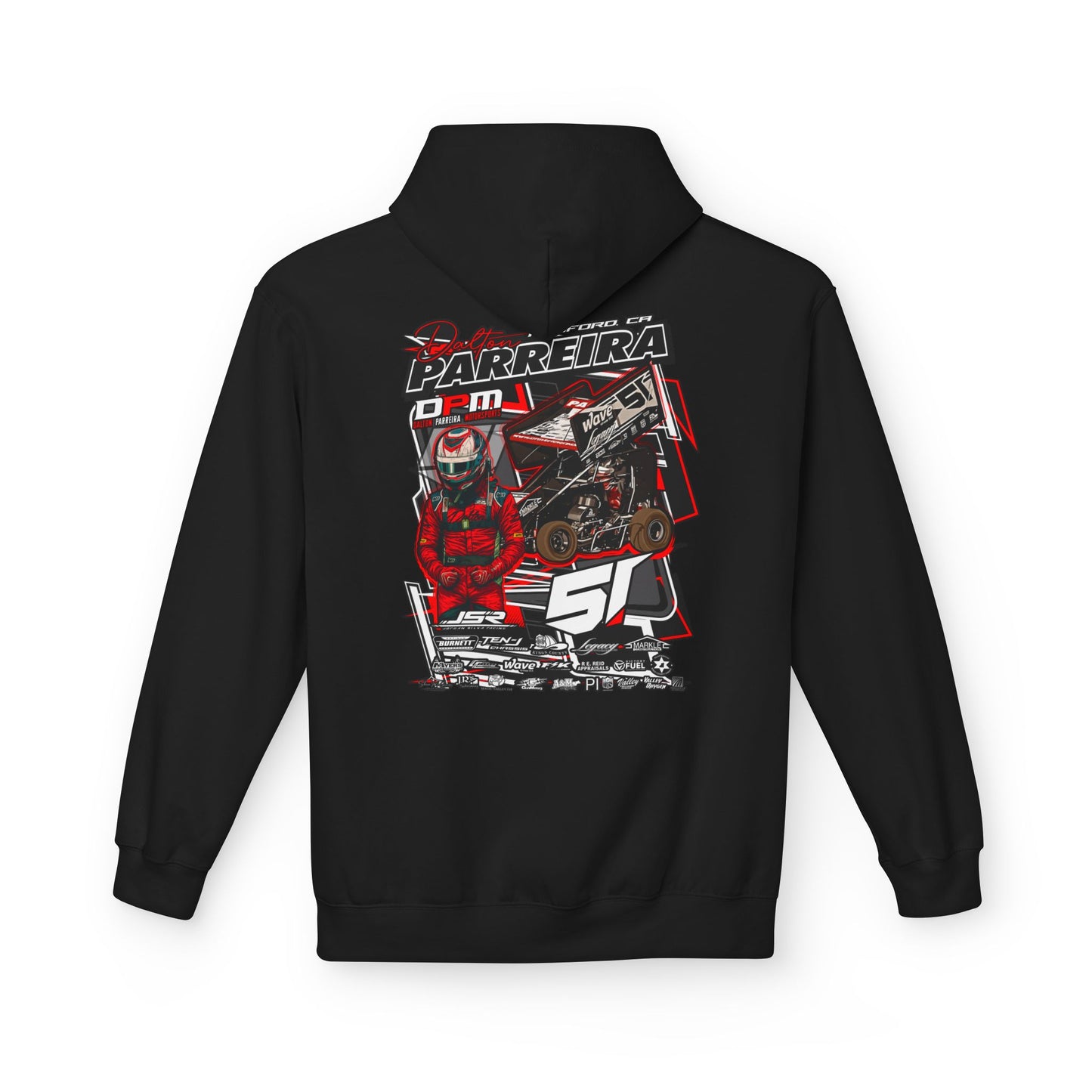 Dalton Parreira #51 - Black Hoodie