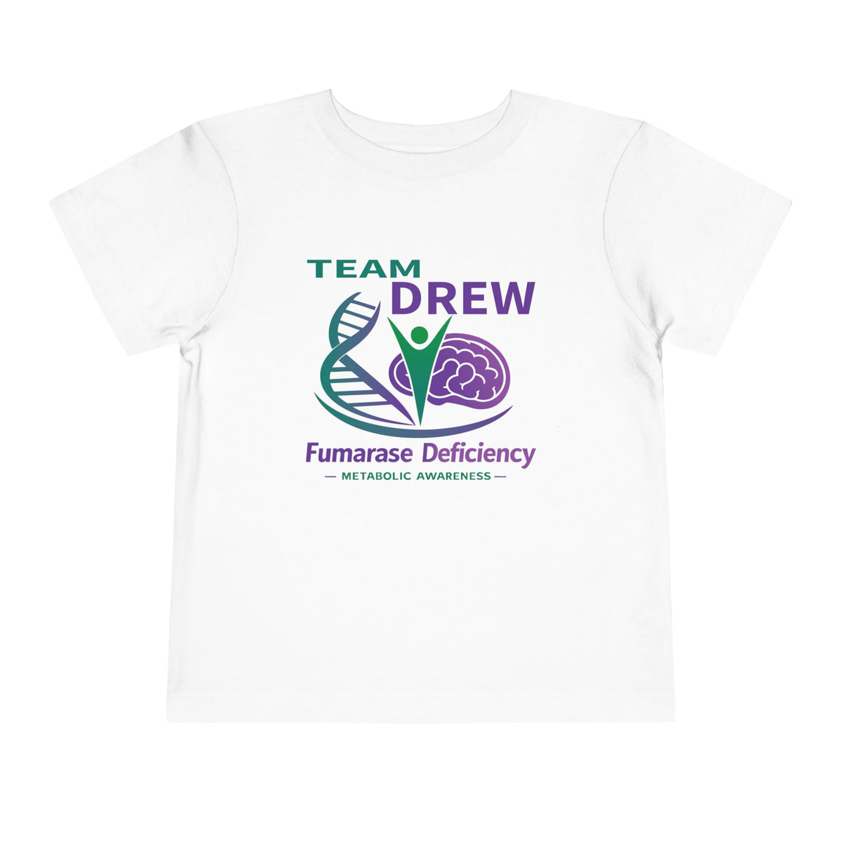 Team Drew Fumarase Deficiency - Toddler Short Sleeve