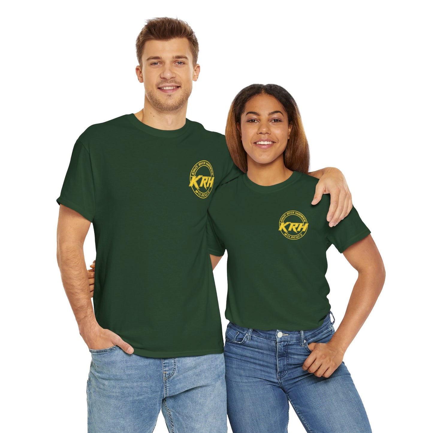 KRH Wildcats Unisex Tee - Forest Green