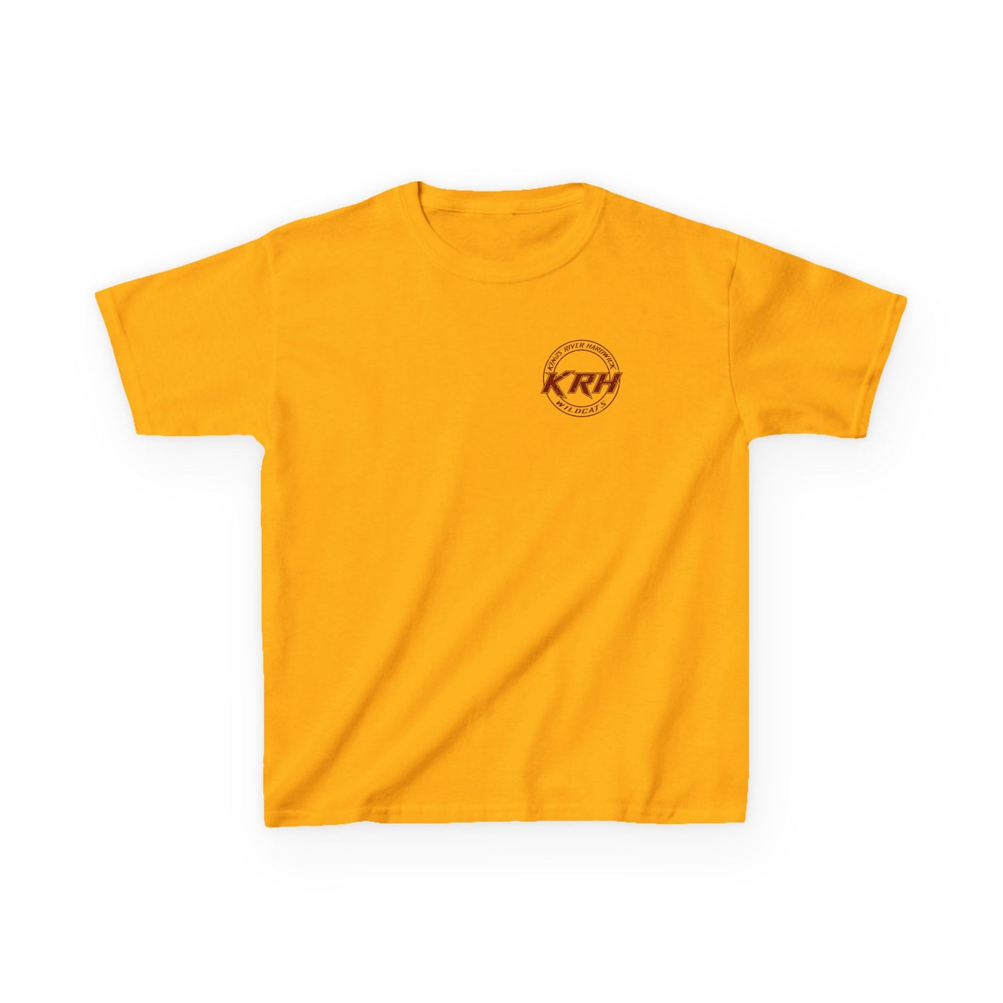 KRH Wildcats Youth Tee - Gold