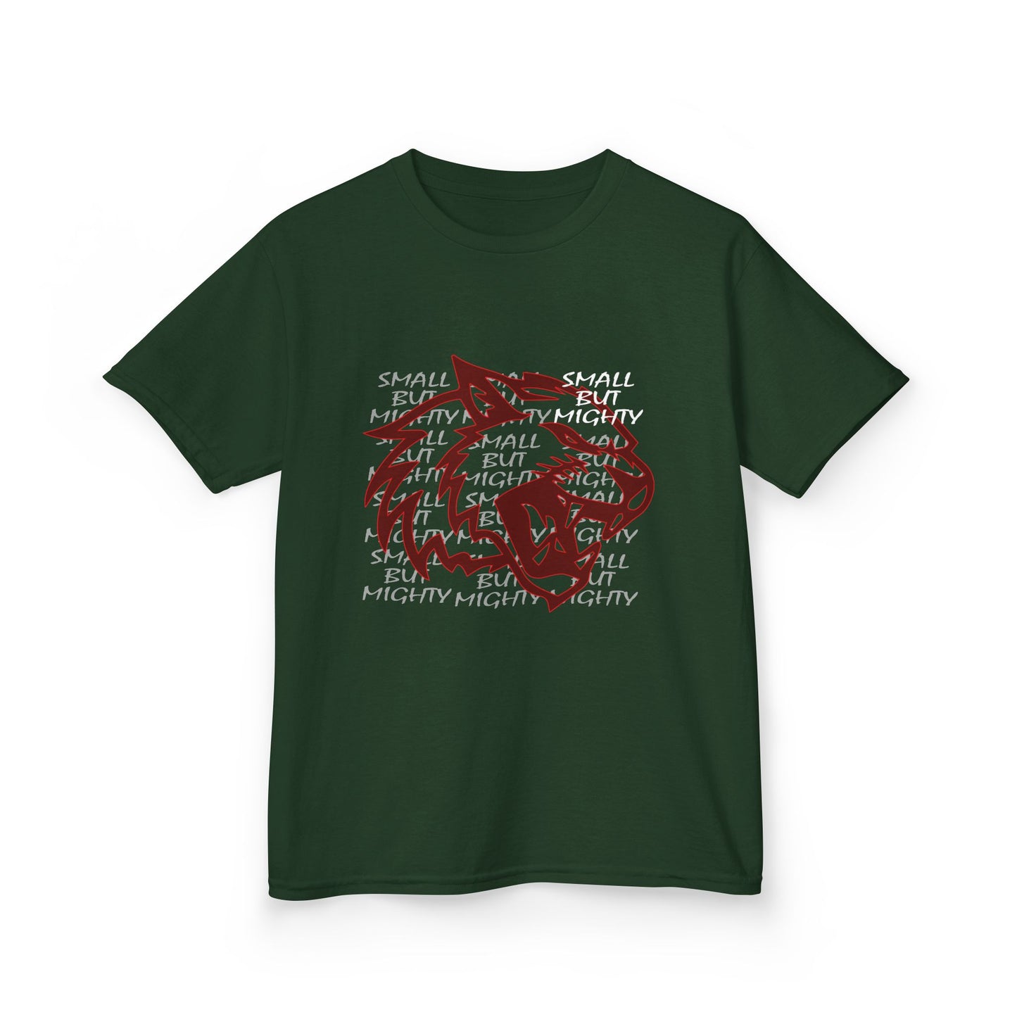 Small But Mighty Youth Tee - Forest Green
