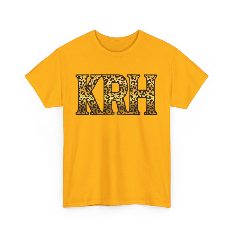 ADULT Leopard Print KRH Unisex Heavy Cotton Tee