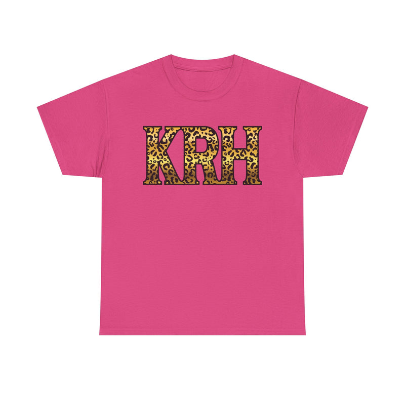 ADULT Leopard Print KRH Unisex Heavy Cotton Tee