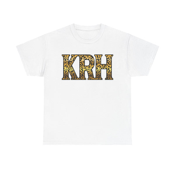 ADULT Leopard Print KRH Unisex Heavy Cotton Tee