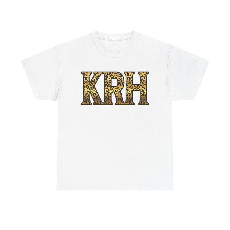 ADULT Leopard Print KRH Unisex Heavy Cotton Tee