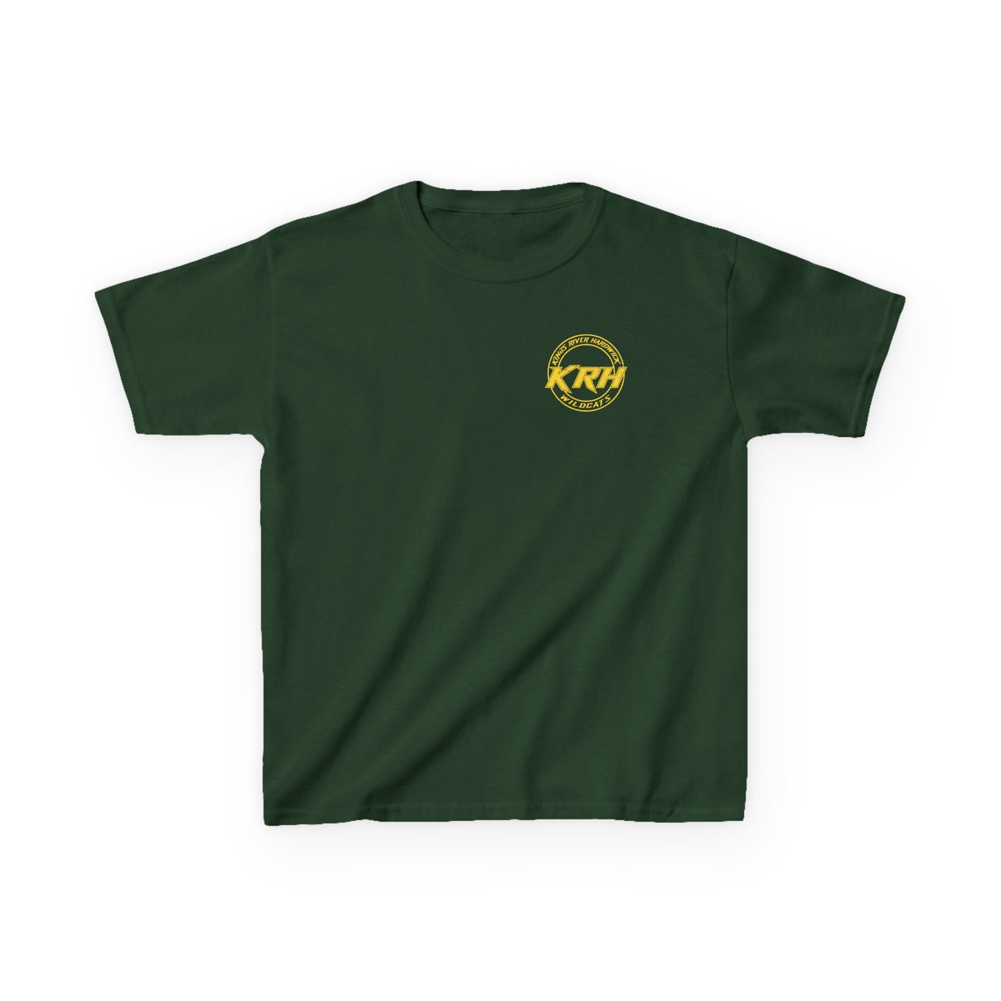 KRH Wildcats Youth Tee - Forest Green