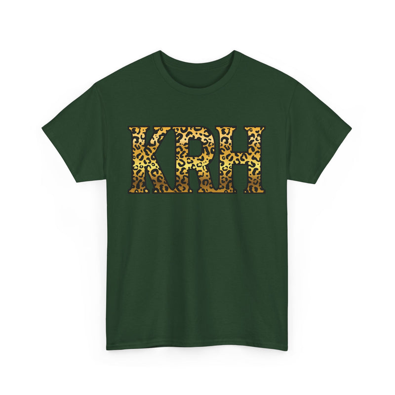 ADULT Leopard Print KRH Unisex Heavy Cotton Tee