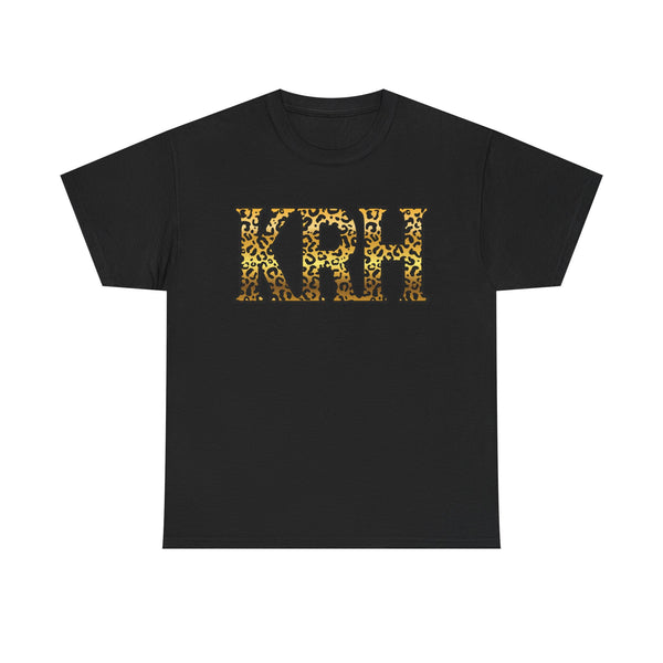 ADULT Leopard Print KRH Unisex Heavy Cotton Tee