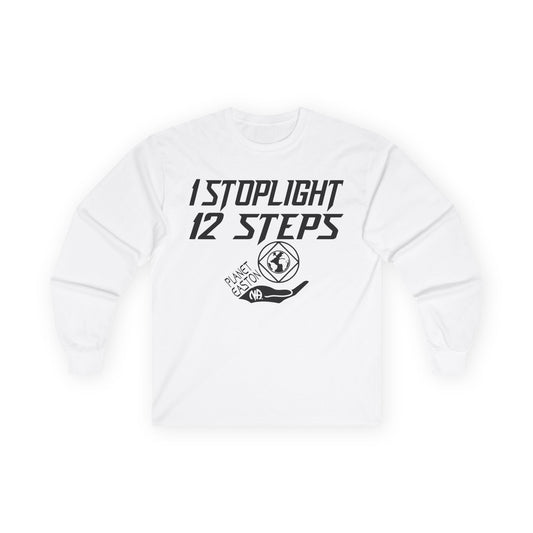 PLANET EASTON - WHITE LONG SLEEVE