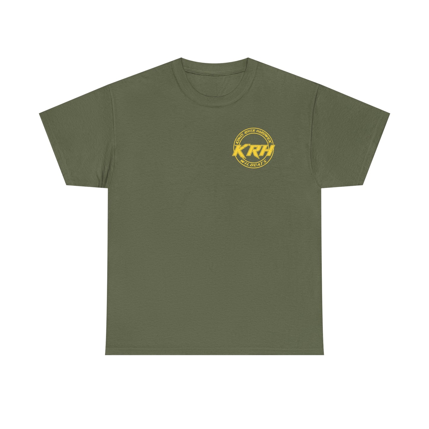 KRH Wildcats Unisex Tee - Military Green